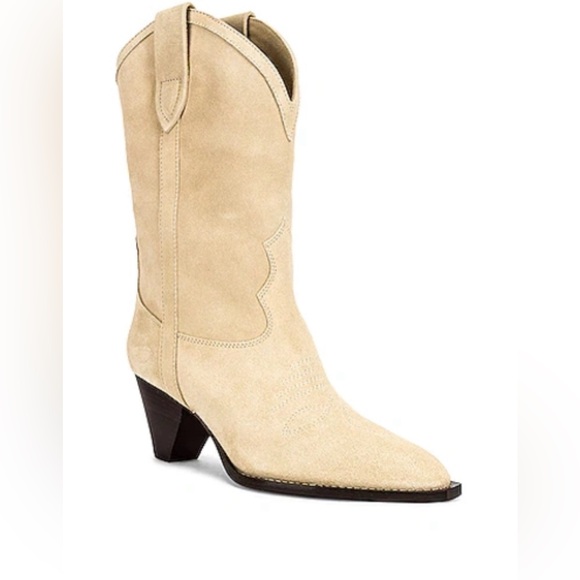 Isabel Marant Luliette suede leather ankle boots - Picture 1 of 11